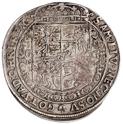 Taler 1640 GG, Bromberg. 28,44 g.sehr schön, Druckstelle, selten