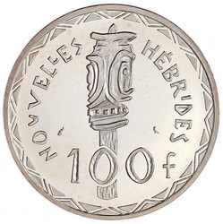 100 Francs 1966 Essai in Silber. Auflage nur 3000 Ex. In ...