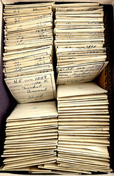 Kl. Karton mit 112 X 100 und 200 Reis der 1880er und 1890er Jahre. ...