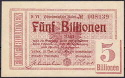 110.80.140: Banknotes - Germany - emergency money