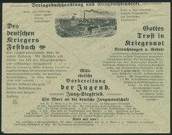 10 Pfg. Germania auf Firmenbrief Butzon & Bercker Verleger des ...