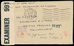 Brief aus Großbritannien mit Stempel South Norwood 23.4.1943 an ...