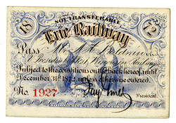 880.50: Papier, Ephemera - Fahrscheine