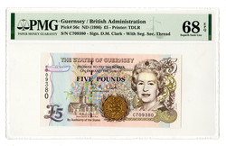 110.160: Banknotes - Guernsey