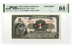 110.560.250: Banknoten - Amerika - Peru