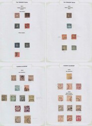 Japan 1871-c1990 extensive mostly used colln in 2 multi-ring albums. ...