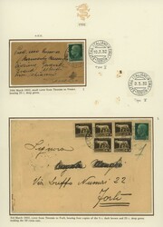 Foreign Post Offices. Italian Post Office. 1925-43 The Black ...