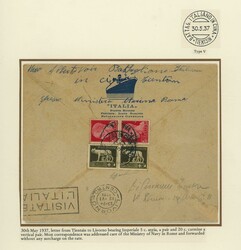 Foreign Post Offices. Italian Post Office. 1925-43 The Black ...
