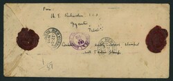 Tibet. British Indian Post Offices. 1939 (23 Oct.) OHMS envelope ...