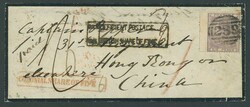 Hong Kong. Postal History. Deficient Postage - Incoming Mail. 1862 ...