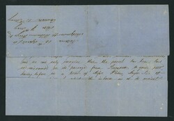 Hong Kong. Postal History. Incoming Mail. Batavia: 1861 (16 Apr.) ...