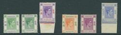 Hong Kong. King George VI. 1938-52 1c. to both $10, large part ...