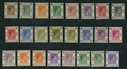 Hong Kong. King George VI. 1938-52 1c. to both $10, large part ...