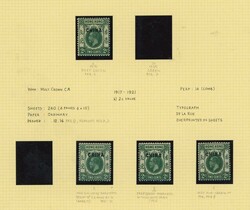 Hong Kong. British Post Offices in China. Collections and Ranges. A ...