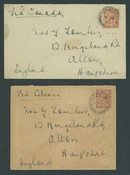 Hong Kong. Covers and Cancellations. Shanghai Defence Force. 1931-35 ...