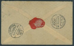 Hong Kong Treaty Ports. Shanghai. 1922 (7 Mar.) envelope registered ...