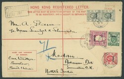 Hong Kong Treaty Ports. Swatow. 1920 (24 June) "china" 10c. ...
