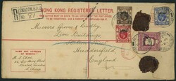 Hong Kong Treaty Ports. Swatow. 1922 (18 Apr.) "china" 10c. ...