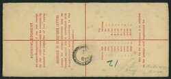 Hong Kong Treaty Ports. Swatow. 1922 (18 Apr.) "china" 10c. ...