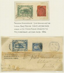 Municipal Posts. Foochow. 1895 (7 Nov.) front of printed paper ...