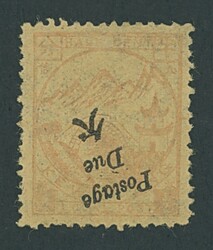 Municipal Posts. Kewkiang. Postage Due: 1896 type II overprint, ½c. ...
