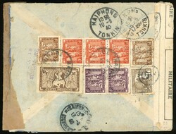 China. Foreign Post Office. French Indo-Chinese Post Office. 1940 (10 ...