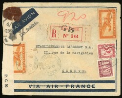 China. Foreign Post Office. French Indo-Chinese Post Office. 1941 ...