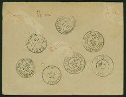 China. ForeignPost Office. French Indo-Chinese Post Office. 1902 ...