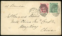 2980010: Reina Victoria de Hong Kong - Cancellations and seals