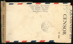 Hong Kong. Covers. 1940 (16 Jun) air mail envelope from Canada to ...
