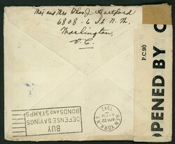 Hong Kong. Covers. 1941 (13 Dec) air mail envelope to Hong Kong ...