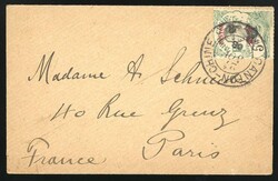 China. Foreign Post Office. French Post Office. 1908 (27 November) ...