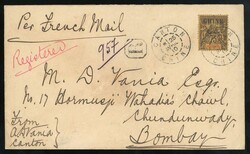 China. Foreign Post Office. French Post Office. 1910 (25 April) ...