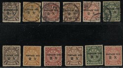China. Collection and Ranges. Nice collection of the postage due ...