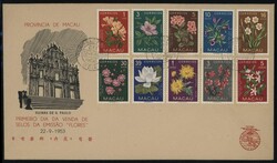 Macao. Collection and Ranges. A nice collection of crown issues ...