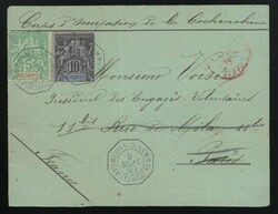 Indo-China. French Indo-Chinese Post Office. 1892-1900 Navigation and ...