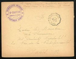 Indo-China. French Indo-Chinese Post Office. Chinese Labour in France ...