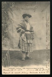 Indo-China. French Indo-Chinese Post Office. Mengtsz. 1904 (25 March) ...