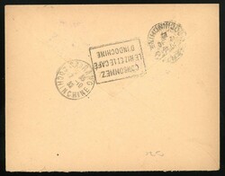 Indo-China. French Indo-Chinese Post Office. Rural Post. 1932 cover ...