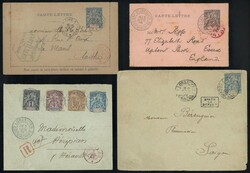 Foreign Countries. Collection and Ranges. Indo-Chine : 1894-1902 ...