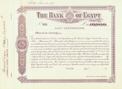 150.550.10: Stocks and Bonds – Africa - Egypt