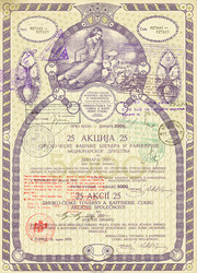 150.220: Stocks and Bonds - Yugoslavia