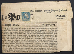 4745052: Austria Newspaper Stamps 1851