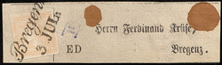 4745052: Austria Newspaper Stamps 1851