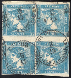 4745052: Austria Newspaper Stamps 1851