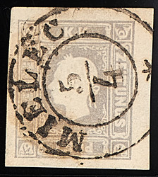 4745057: Österreich Zeitungsmarke 1858/59 - Stempel