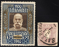 4745095: Österreich Lots 1850-1918 - Sammlungen