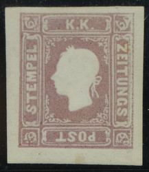 4745057: Österreich Zeitungsmarke 1858/59