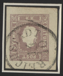 4745057: Austria Newspaper Stamp 1858/59