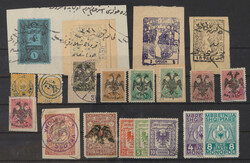 Partie Balkanstaaten u.a. Ganzsache des K. K. Österr. Konsulats in ...